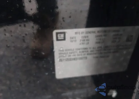 2014 Chevrolet Impala 2Lt from USA, damaged, VIN 2G1125S39E9189773